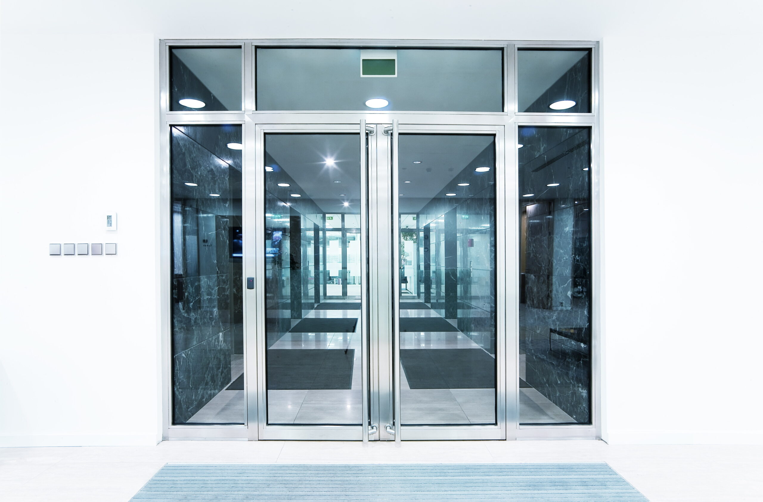 Access Control door - where to place control boards
