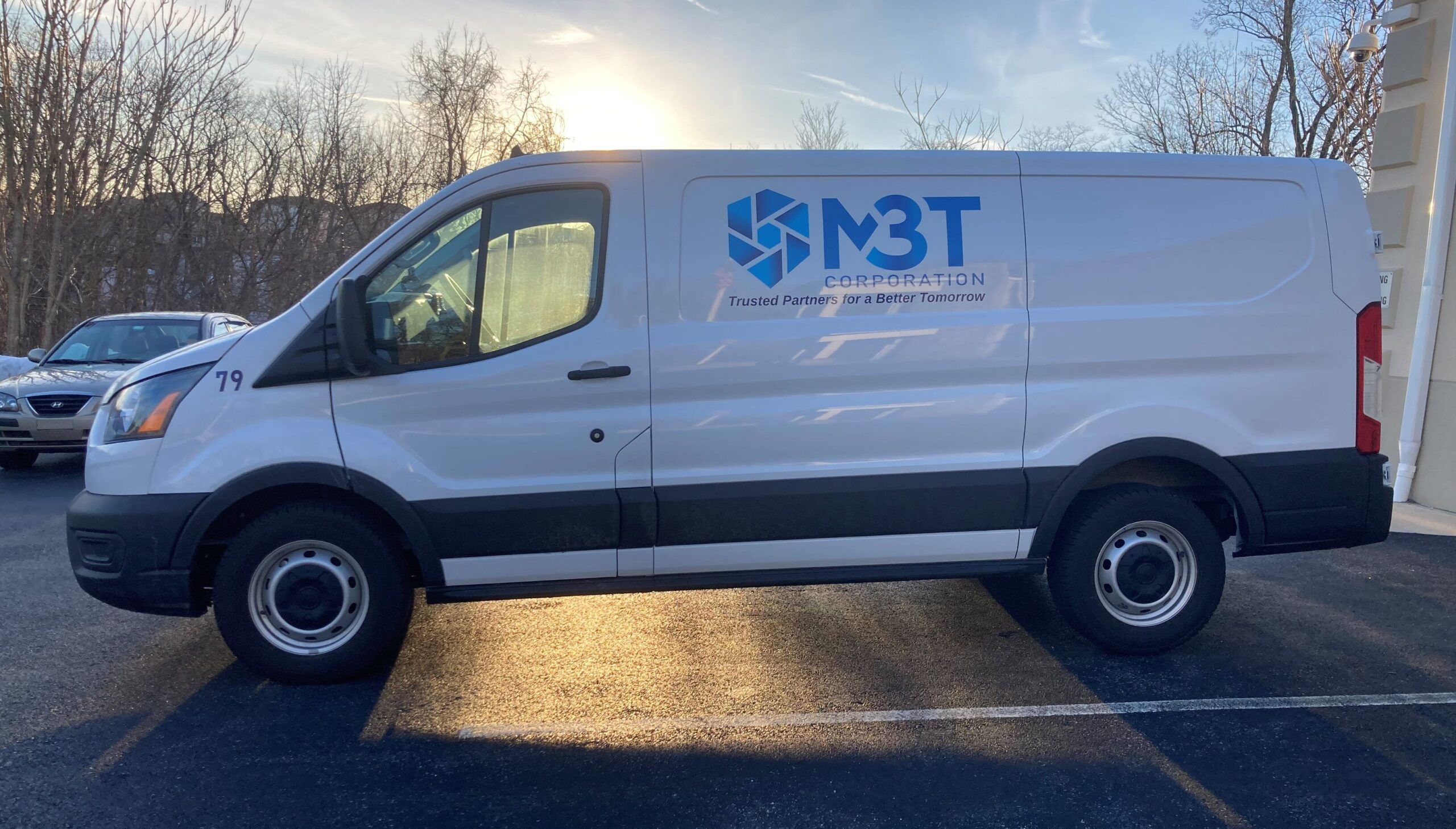 M3T Corporation Company Work Van